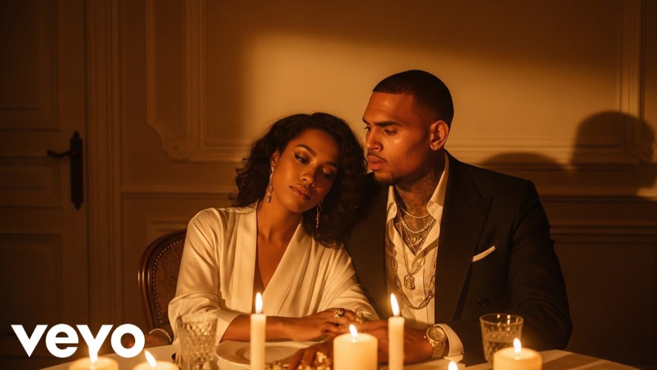 SZA and Chris Brown - she Belong With Me ( Lyrics Video )