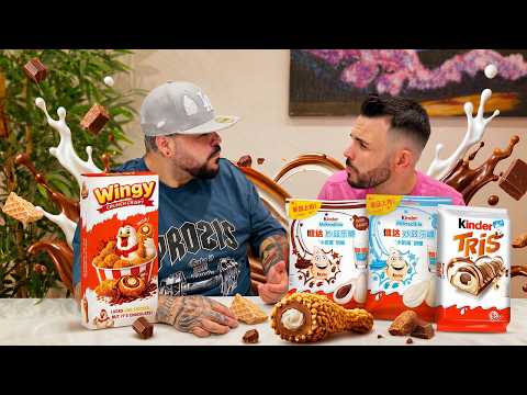 NEW KINDER TRIS & WINGY CRUNCH CRISPY SUPER VIRAL ON TIKTOK! I'M SPEECHLESS!!! 😱