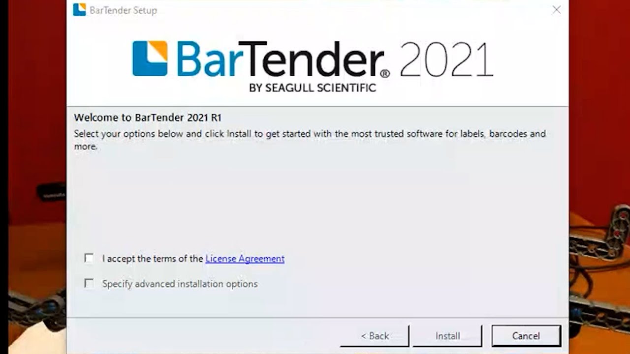 โค้ด โปรแกรม  New 2022  Add New BarTender License Tips