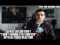 Zayn & Taylor Swift - I Don't Wanna Live Forever - Reaction - First time hearing Zayn