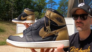 Air Jordan 1 High OG - BLACK & GOLD - The Good and Bad