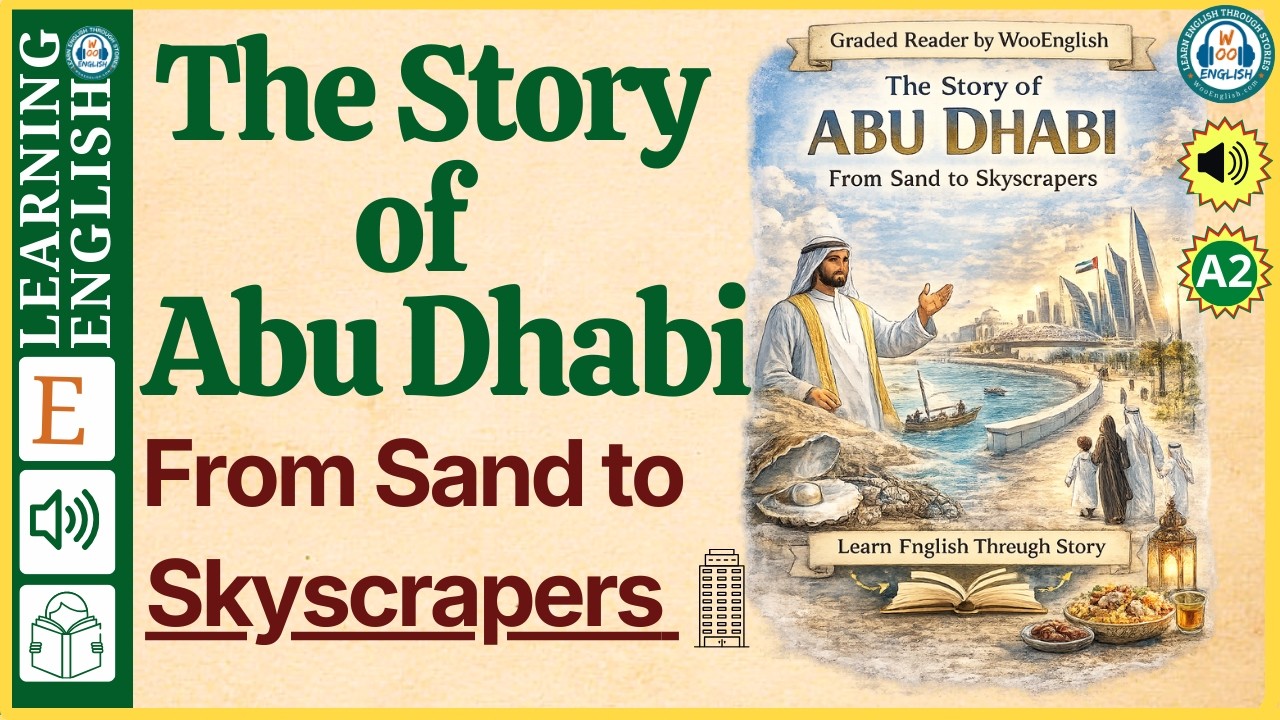 История Абу-Даби | Изучайте английский язык через истории | Улучшите свой английский | A2