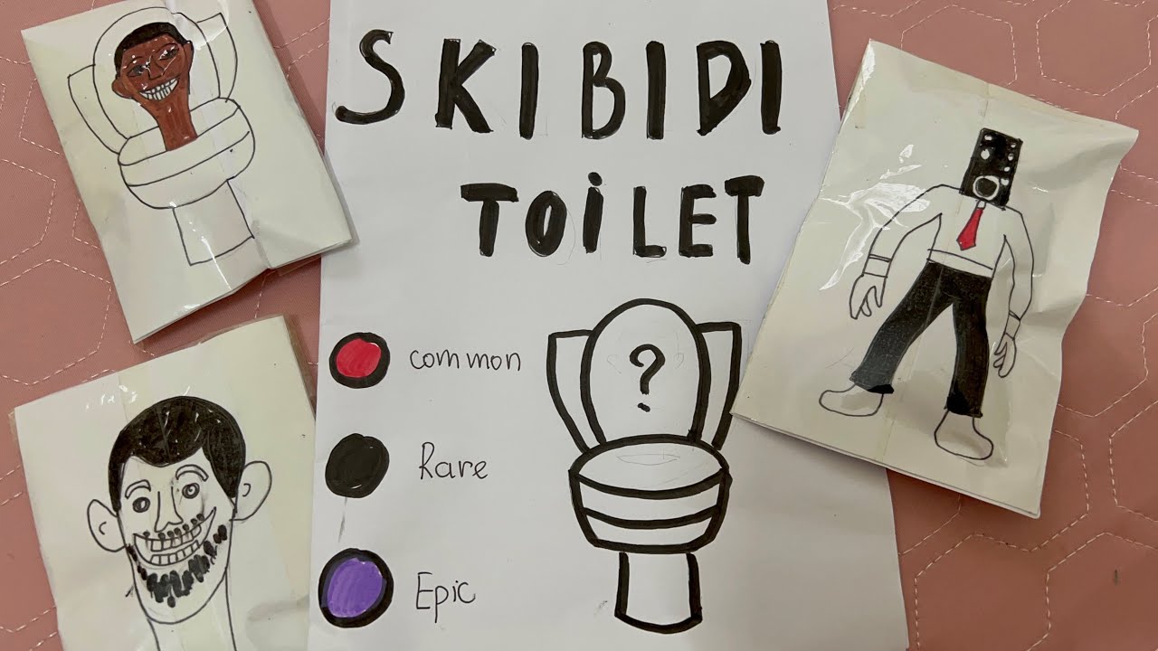 [blind bag ] túi mù SKIBIDI TOILET siêu đánh yêu cho các bạn ! Blind bag squishy skibidi toilet