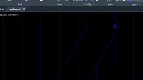 Lesson 08 2D Landscape AutoCAD Architecture