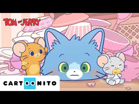 Caos na Cozinha com Tom e Jerry 🍰🐱🐭 | Compilação de Comida e Doces | Tom e Jerry | Cartoonito