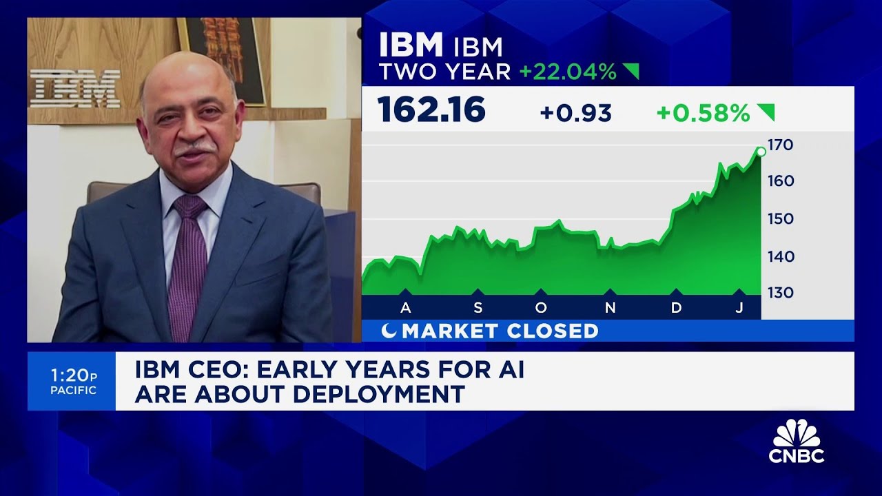 IBM CEO Arvind Krishna: Most excited for integrating AI into coding ...