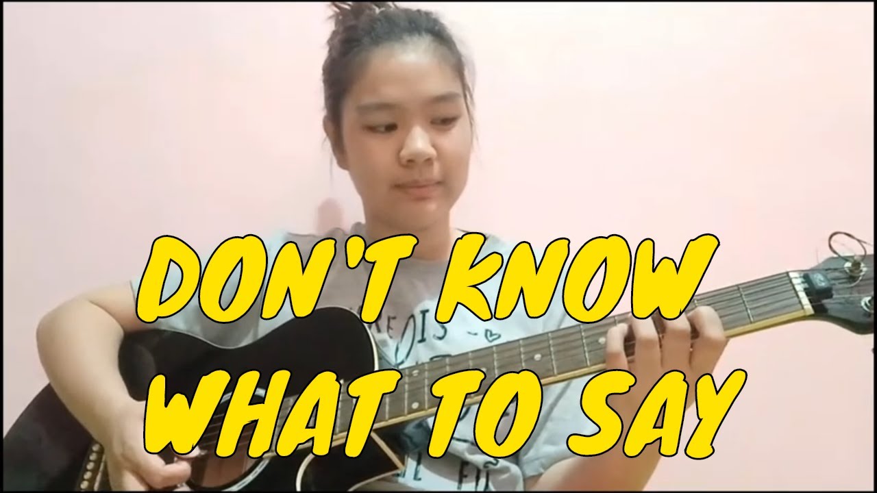 [FILIPINO TUTORIAL] Don't Know What To Say by Ric Segreto Guitar