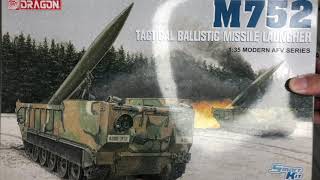 Dragon model 1/35 M752 Tactical Ballistic Missile Launcher 绝版的威龙模型3576 1 35 美囯M752 长矛导弹自行发射车