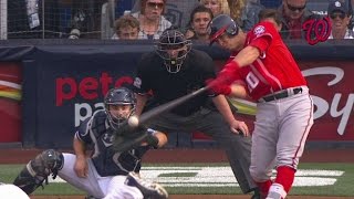 WSH@SD: Ramos singles in Harper to extend hit streak