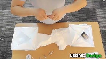 LEONC Design 61" Floor Lamp Unboxing and Assembly