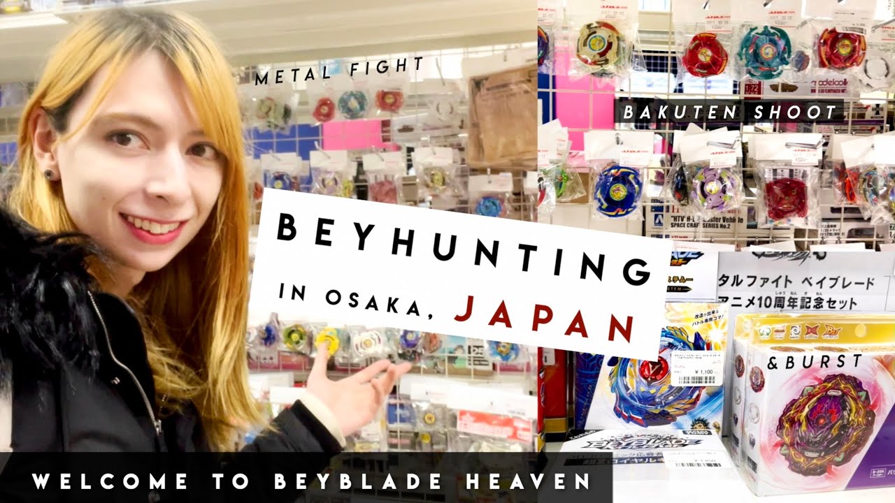 BEST BEYHUNTING: Bakuten Shoot, Metal Fight, Burst | Welcome to Beyblade Heaven Jungle Osaka, Japan