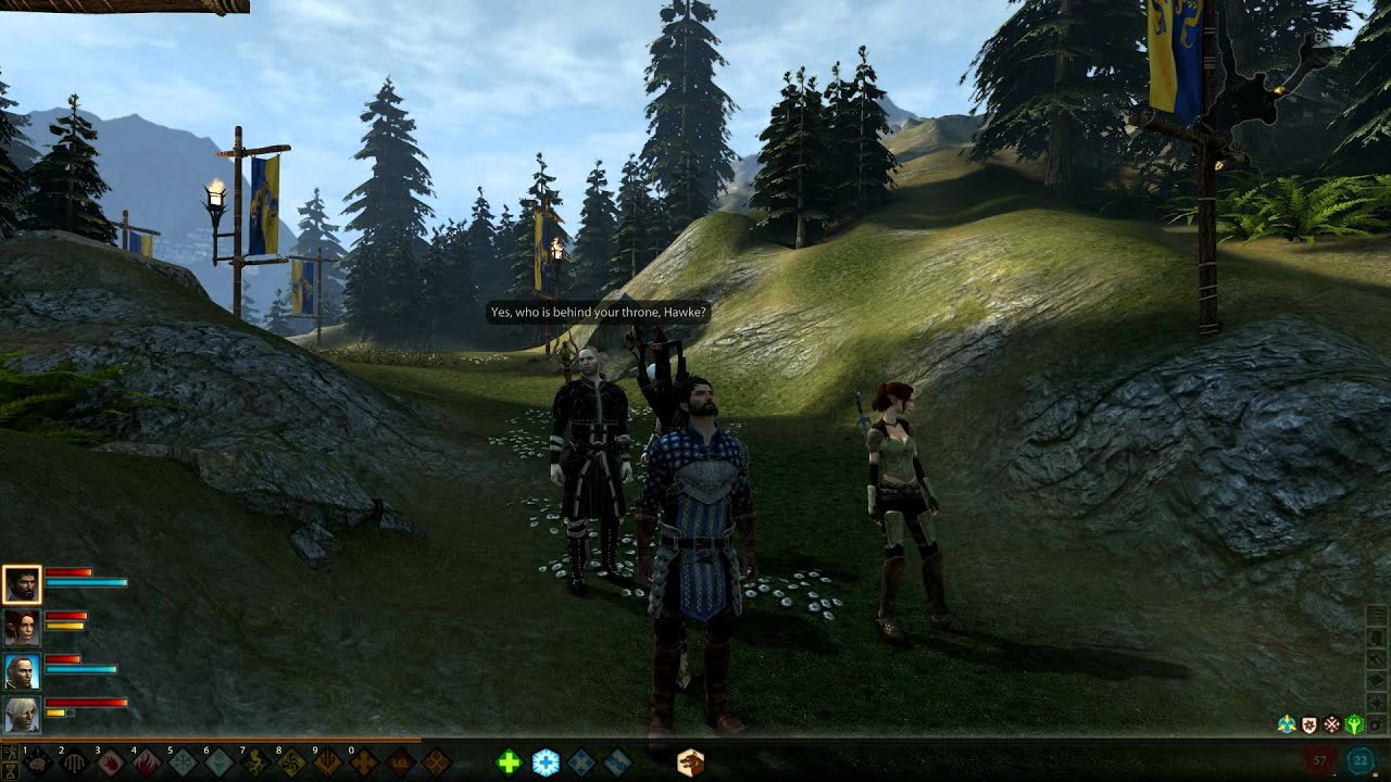 Dragon Age 2: Андерс ревнует [DLC «Mark of the Assassin»]