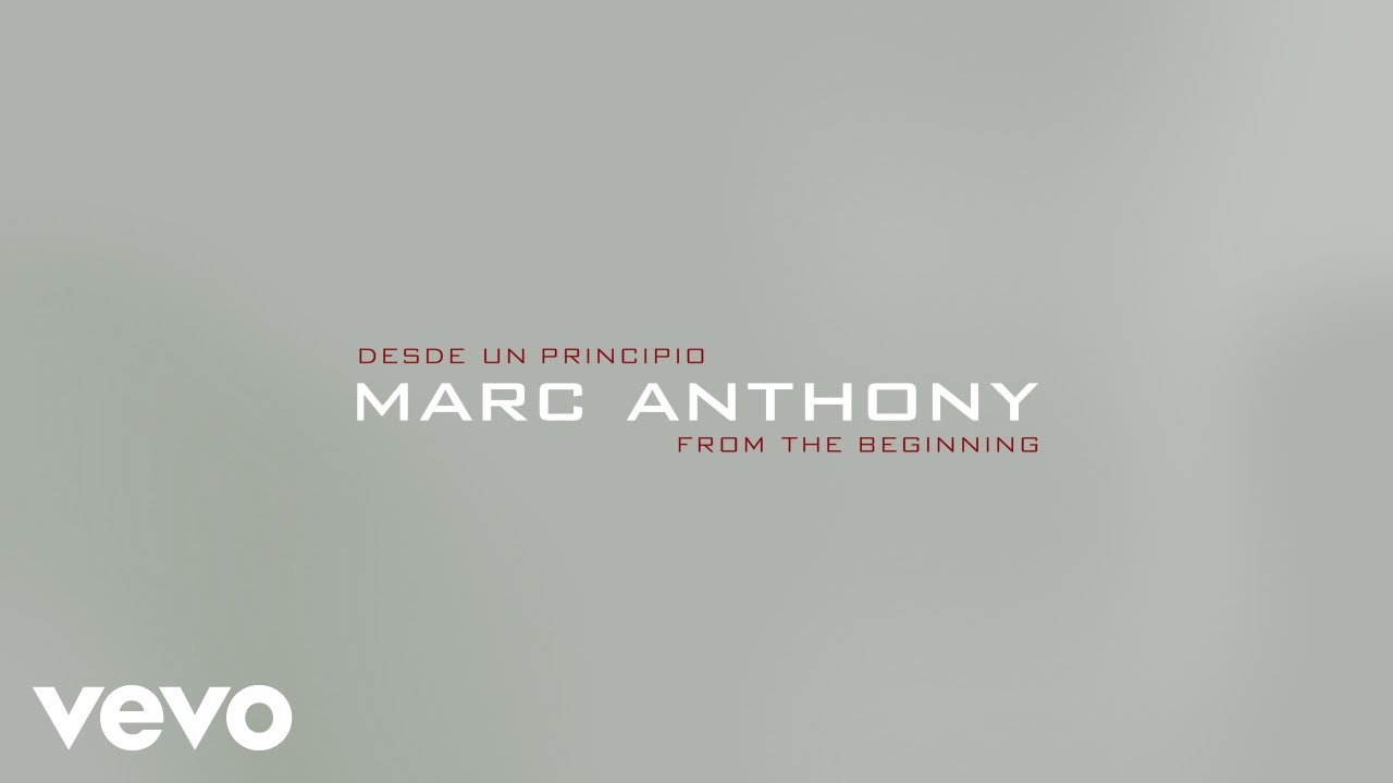 Marc Anthony - Nadie Como Ella (Visualizer)