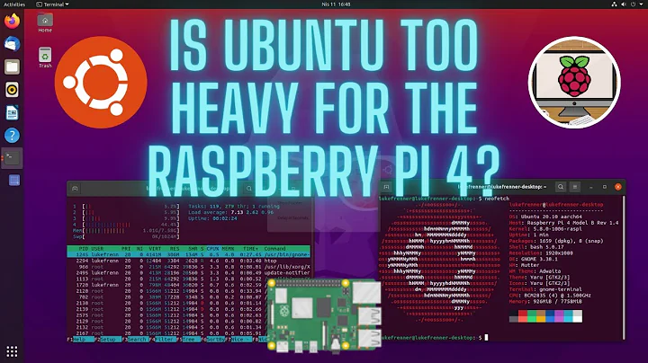 Is Ubuntu Too Heavy for the Raspberry Pi 4?