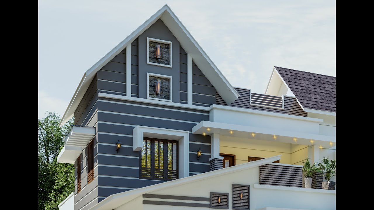 2770 SQFT  5 BHK HOME FOR BANEESH @ THALIKULAM Designed By Shine Builders Consultancy - 9447730104