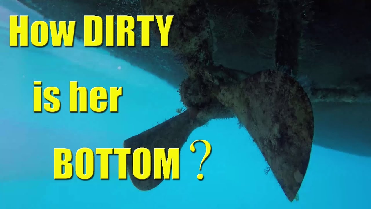 How DIRTY is her BOTTOM? - Sailing A B Sea (Ep.066)
