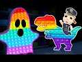 Scary Night in the Supermarket | Live Toys Chasing Cop | Funny Short Stories for Kids | Cartoon