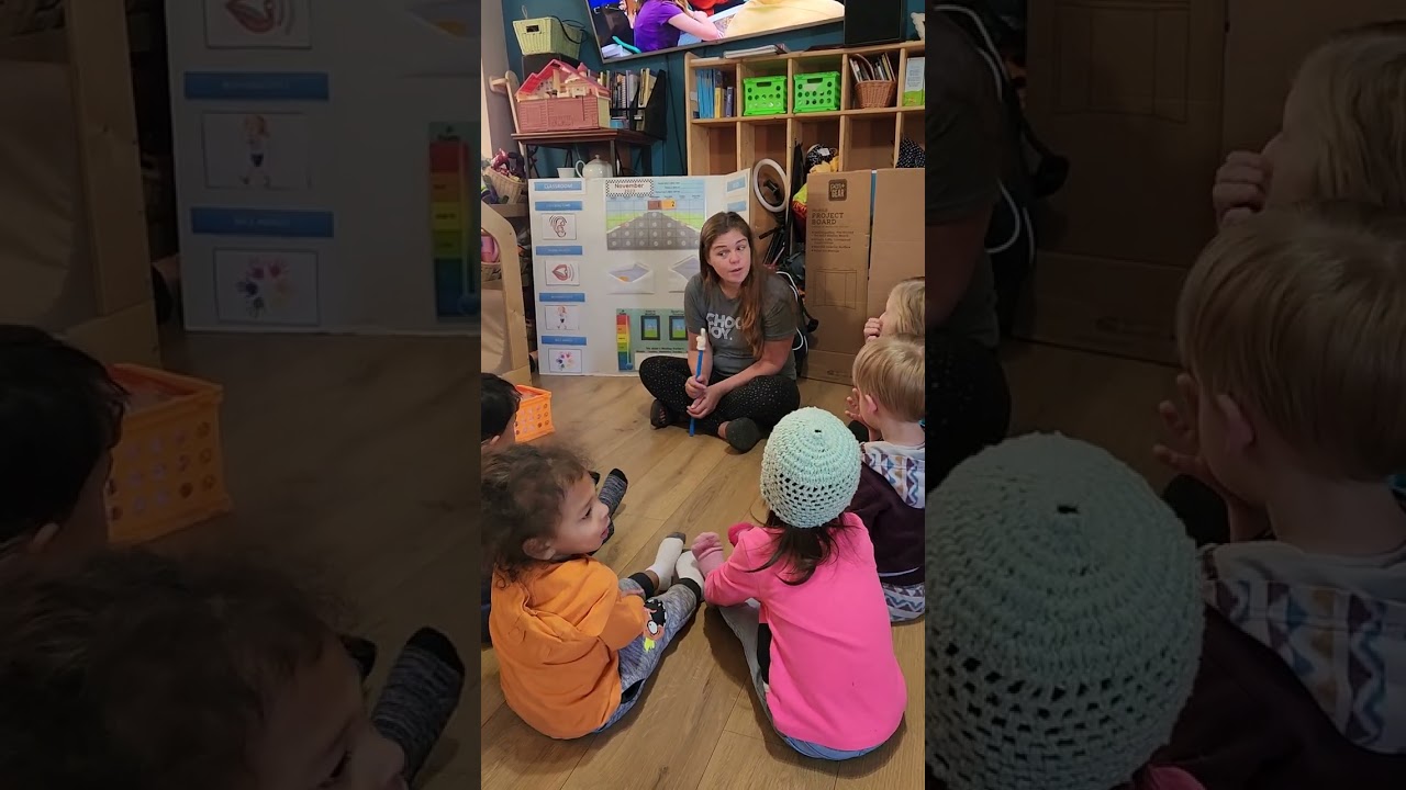 come with us for circle time. 