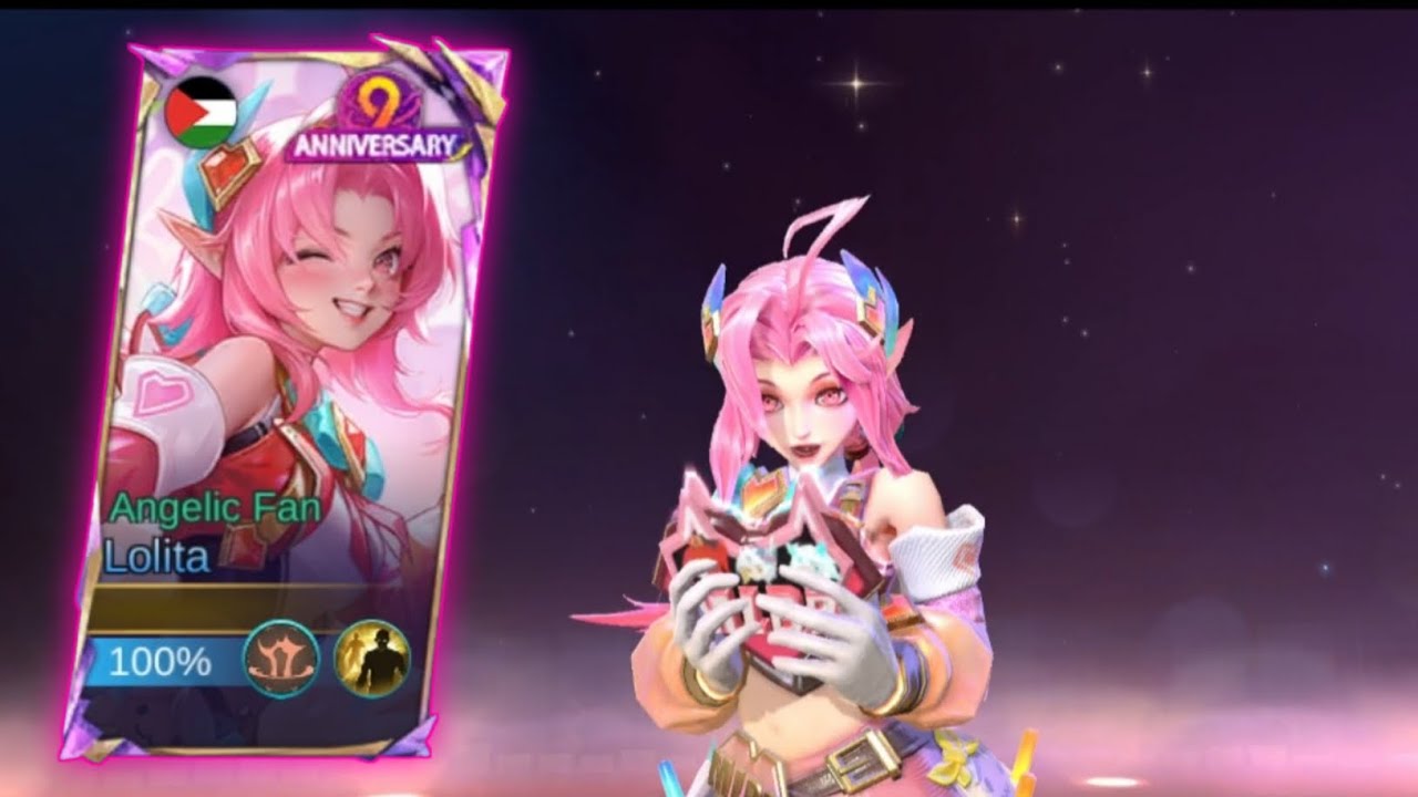 Review Skin Lolita Anniversary MLBB ke 9 - Mobile Legends 