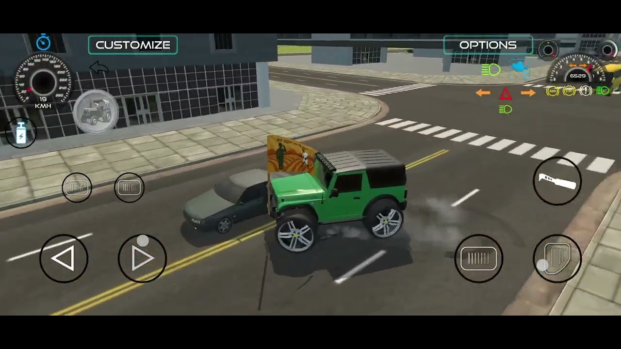 Thar wala game (Mahindra Thar modification 😈) Thar car game/ Thar car 