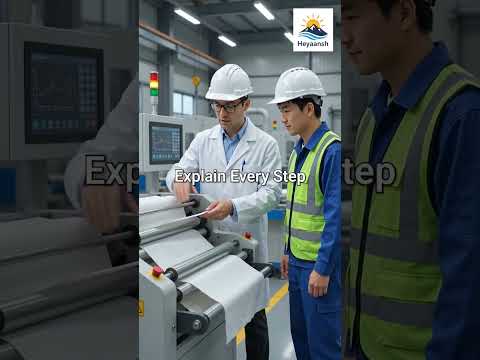 Ultrasonic Cutter Operator Handover After Installation