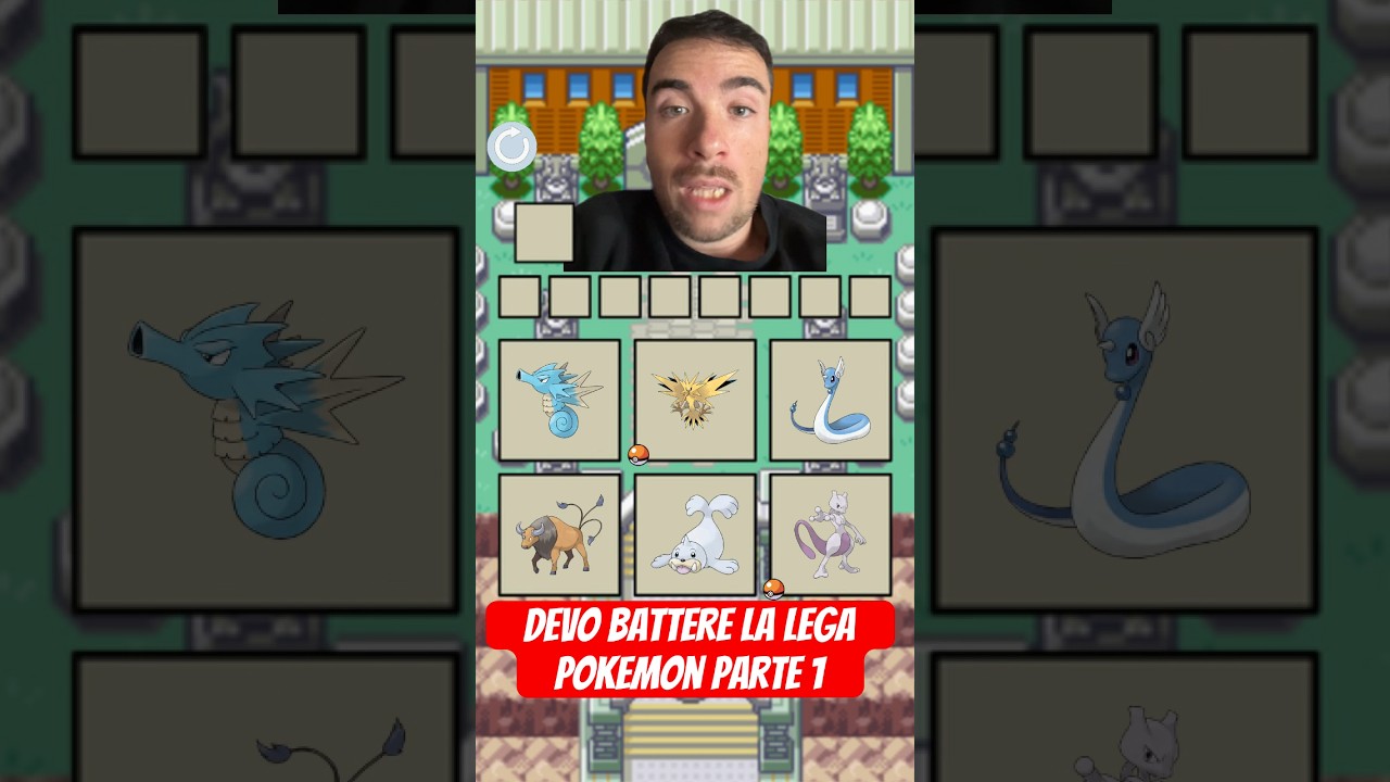 Batto la Lega Pokemon con una squadra casuale !