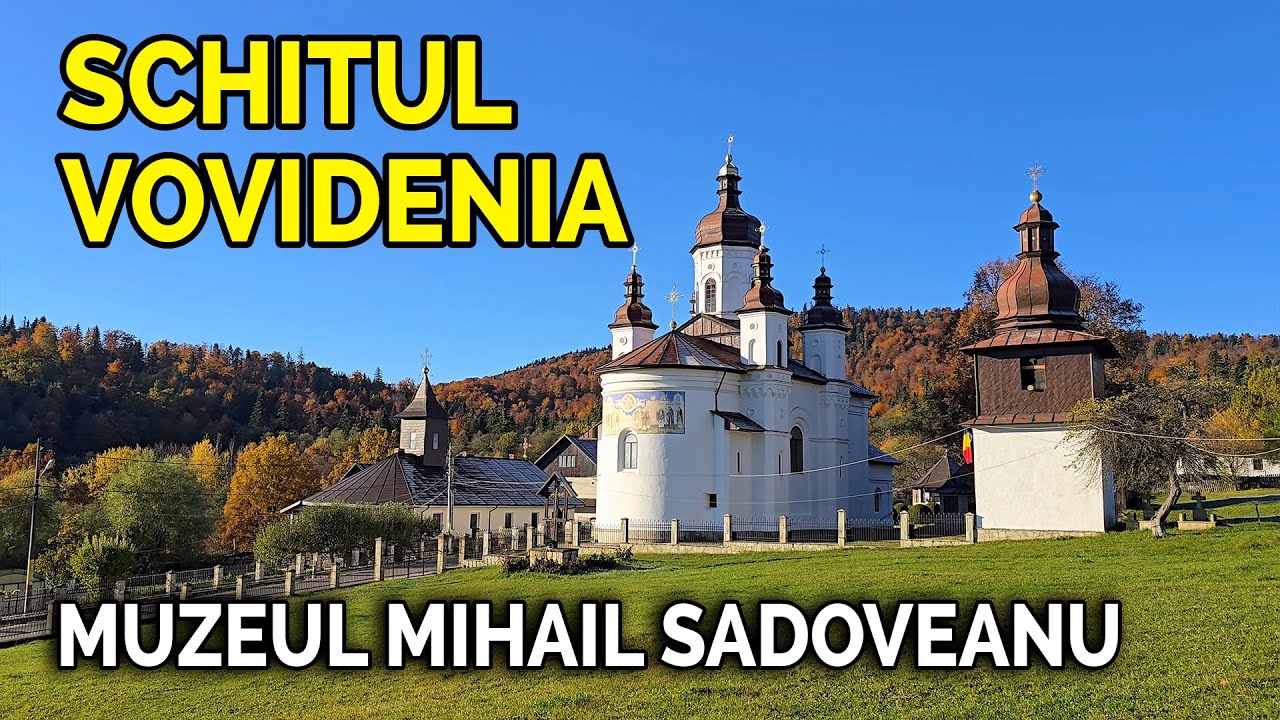 ❤️ Dimineață specială la Schitul Vovidenia & Muzeul Mihail Sadoveanu ✝️ Imagini superbe din dronă 🍂