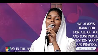 Vignette de la vidéo "Nee ente uravidamalle | Sis. Bineesha Babji | Worship Session | Powervision Tv"