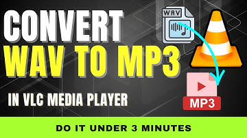 Convert WAV Audio to MP3 in VLC Media Player :  Step-By-Step Under 3 Minutes