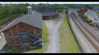 Aerial Tour of B&O Railroad Martinsburg Shops