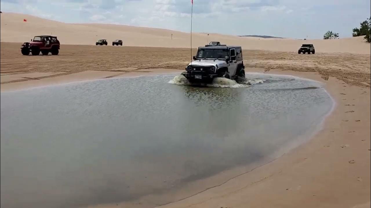 Silver Lake Sand Dunes Jeep Invasion YouTube