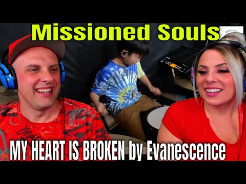 Reaction To MY HEART IS BROKEN by Evanescence | Missioned Souls | Family band - studio cover
