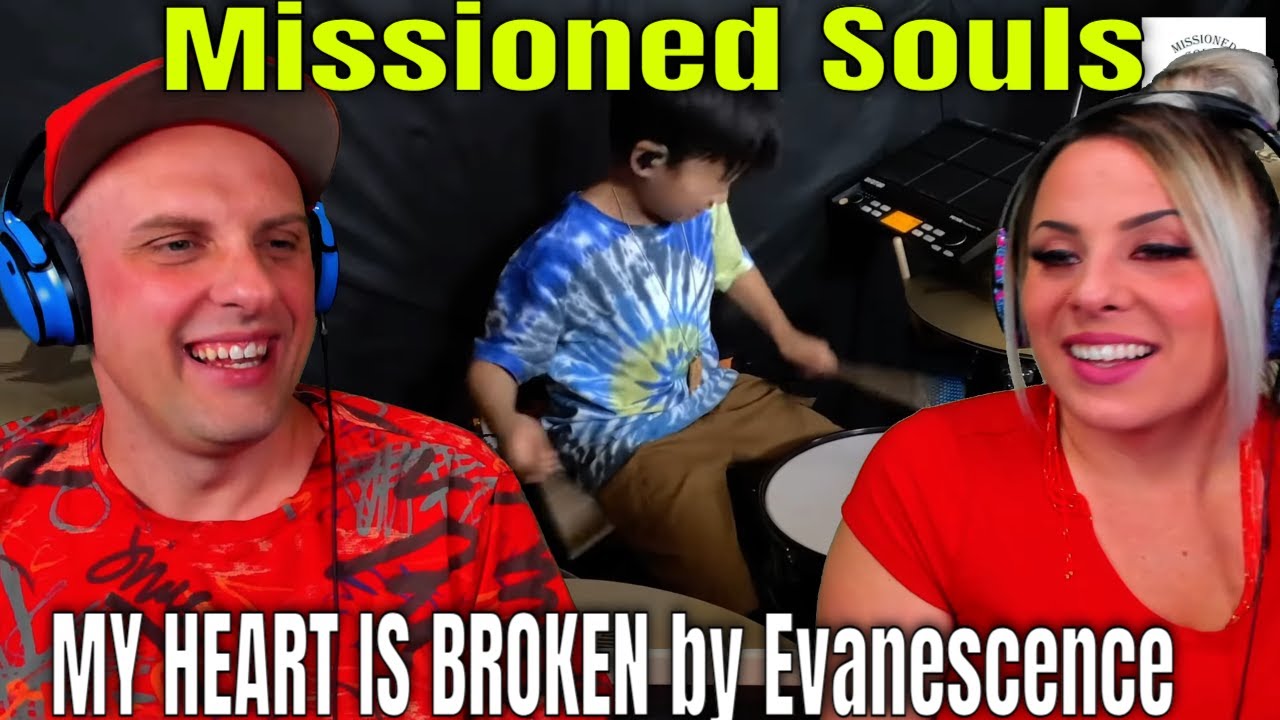 Reaction To MY HEART IS BROKEN by Evanescence | Missioned Souls | Family band - studio cover