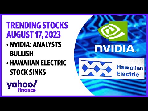 Stocks to watch August 17. 2023: Nvidia upgraded by analysts, Hawaiian Electric stock sinks