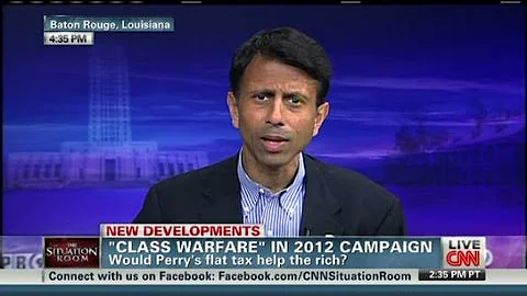 Bobby Jindal defends Perry's tax proposal