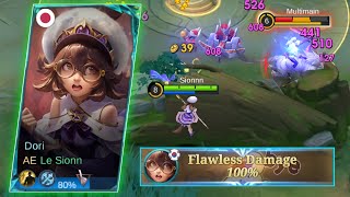 NEW HERO DORI BROKEN MAGE MID LANE - MOBILE LEGENDS