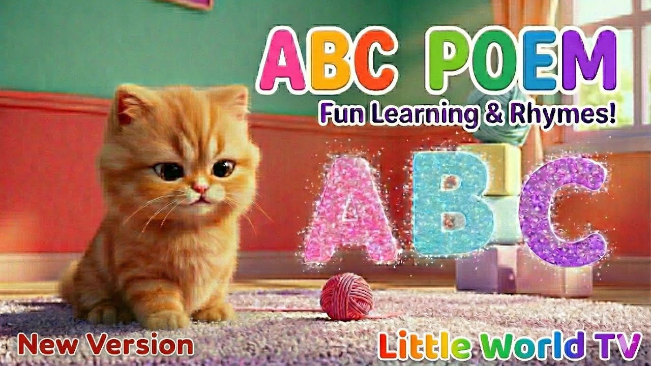 ABC song for Kids | Nursery Rhymes | Learn the Alphabets | Little World TV 