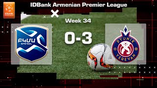 BKMA - Pyunik 0:3, IDBank Armenian Premier League 2023/24, Week 34