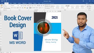 How to Make Project Front Page Design in Microsoft Word | Book Cover Design in MS Word