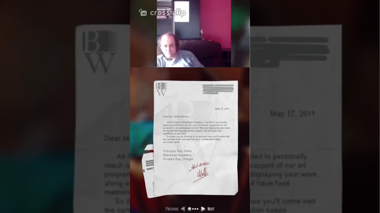 The Awesome Adventures Of Captain Spirit - Principal Wells Reference - 