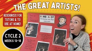 How We Do Great Artists in Classical Conversations (Cycle 2)
