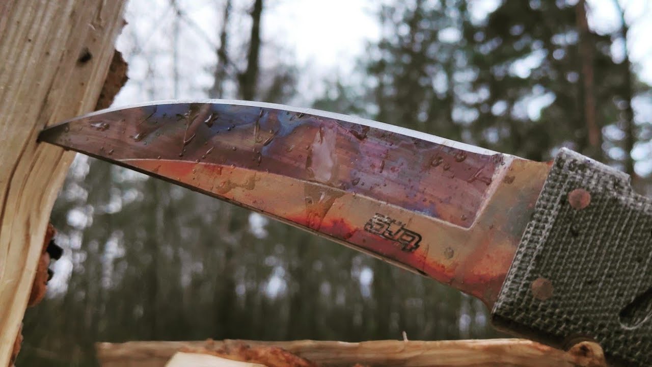 Нож SZK 002 TRC / Williams Blade Design. Уличный тест