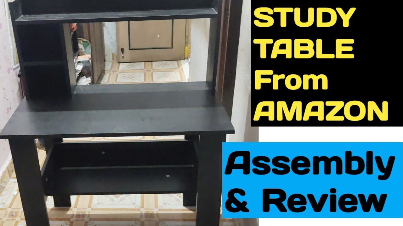 unboxing Study Table/Study Table only 2500  in Amazon/Assembly and review/@kanchitamilfriends 