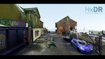 Quick fly through of some RTC360 data processed in HxDR