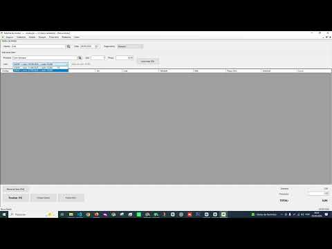 Vídeo: fazendo uma venda no sistema