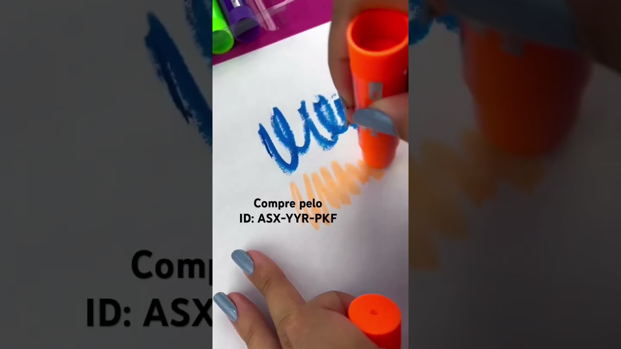 ￼Guache Em Bastão 6 Cores ACrilex Normal-Metalica-Neon                    Compre pelo: ASX-YYR-PKF