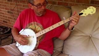 You are My Sunshine, banjo practice with a Amazon purchased "Mulucky" banjo.