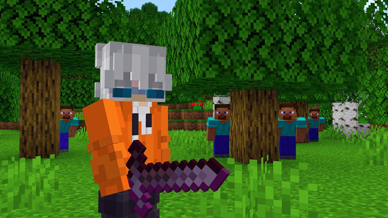 fiz um ESCONDE ESCONDE com 200 PLAYERS no MINECRAFT