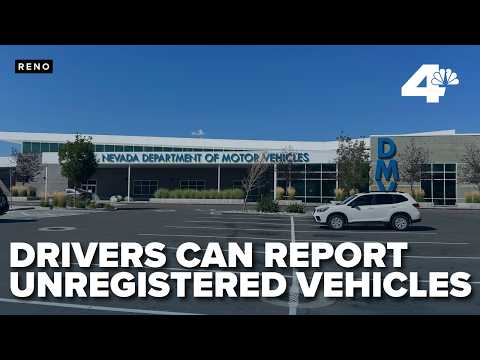 Nevada DMV uses public reports to find unregistered vehicles