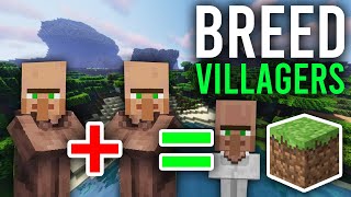 How To Breed Villagers In Minecraft | Minecraft Breeding Villagers Guide